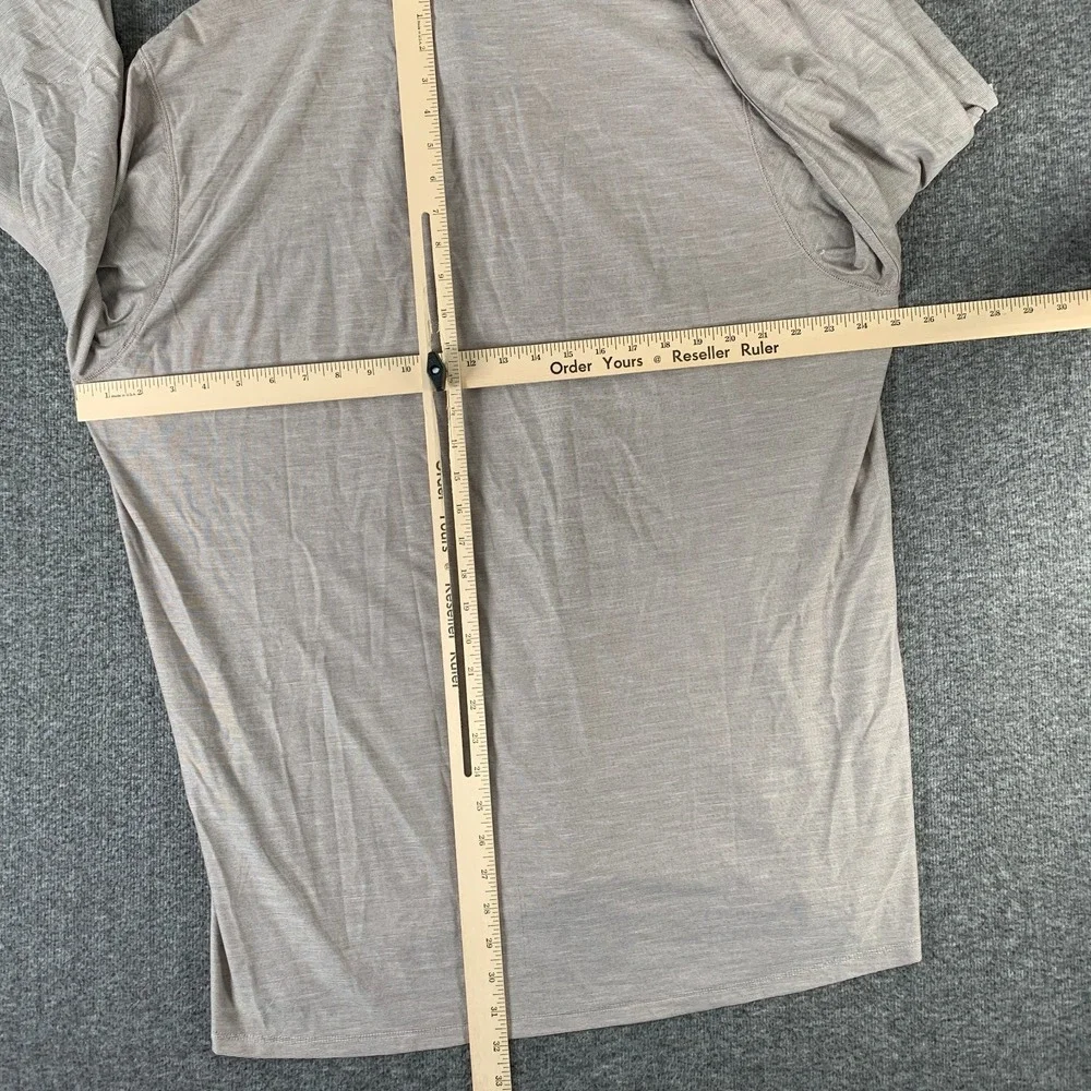 Voormi Hoodie Men 2XL Performance Pullover Stretch Athleisure Wool Travel Acorn